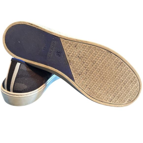 Rothy's Original Slip-on W7.5 Gray camo comfort machine washable - Picture 5 of 6